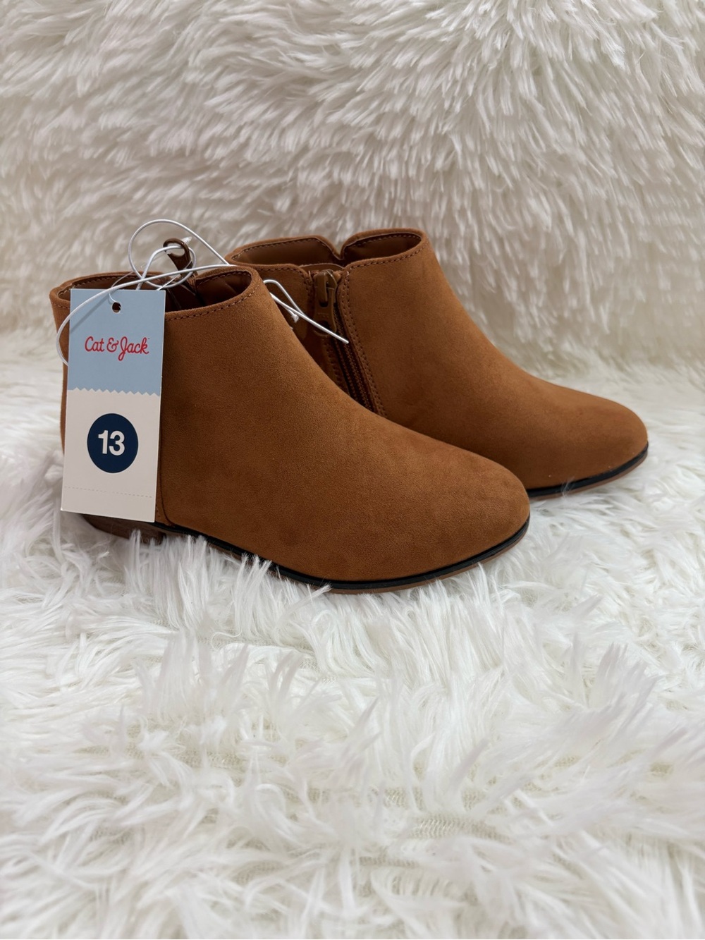 Cat & Jack Tan Ankle Boots for Kids